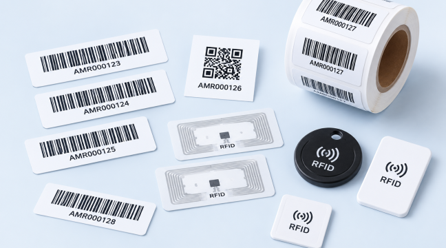 Barcode and RFID Label Collection